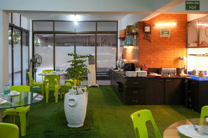 Guest lounge and seating area