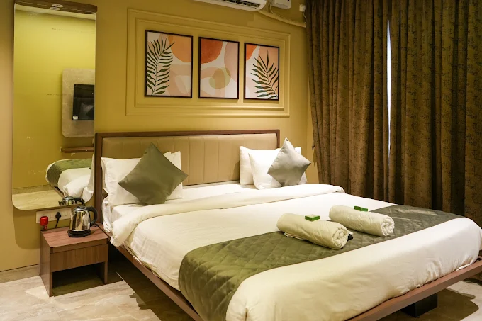 Luxury hotel room — long stay offer